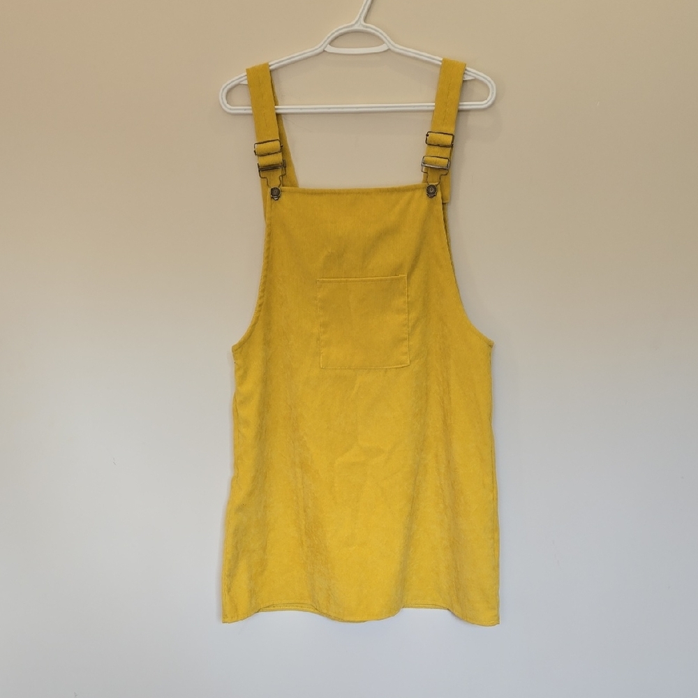 Corduroy Pinafore Dress